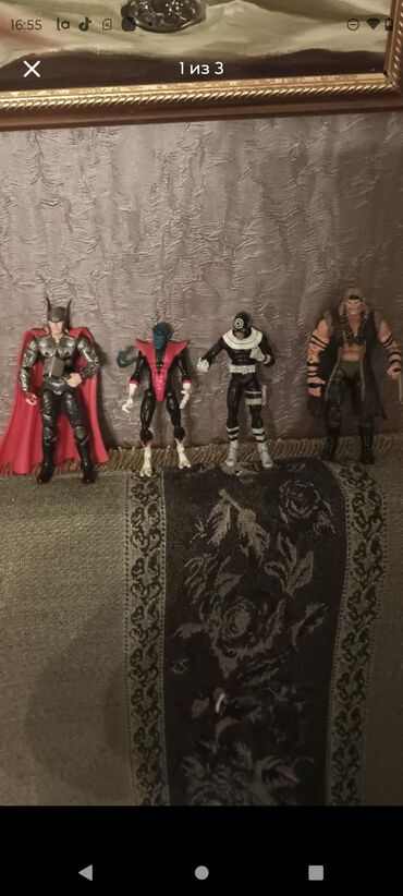 Oyuncaqlar: Коллекционные фигурки -Марвел -человек паук, Халк оригиналы, все — 5