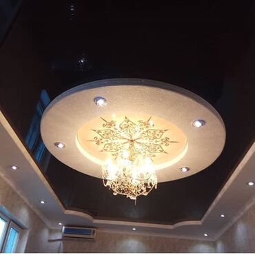 Натяжной потолок: Натяжной потолок Глянцевое, Матовое, 3D потолки Бесплатная консультация, Бесплатный замер, Гарантия — 7