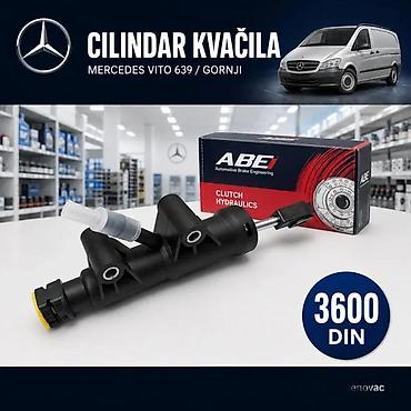 Prenosni sistem: CILINDAR KVACILA MERCEDES VITO VIANO 639 5GOD | Cilindar kvacila — 2