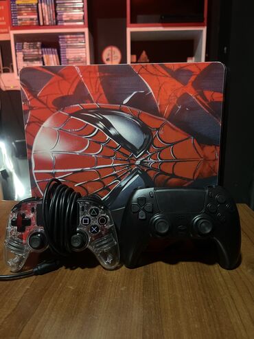 irşad iphone x: Ps slim blomu yerinde yaddas 500 GB Yaddasinda 3 oyun Var spiderman