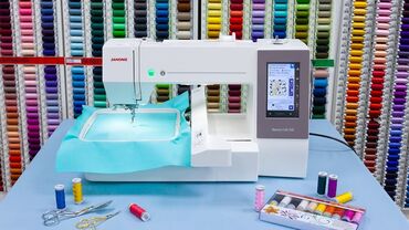 купить швейные машинки: Швейная машина Janome, Компьютеризованная, Швейно-вышивальная, Автомат
