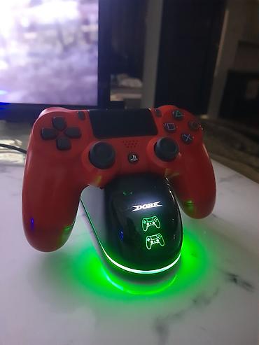switch 2 бишкек: Sony PlayStation 4 Slim с комплектом аксессуаров и играми - Консоль — 2