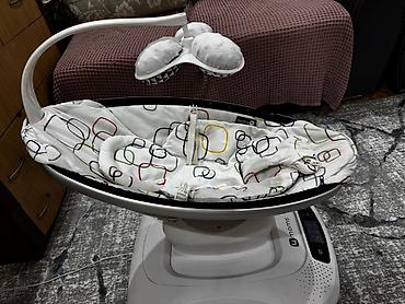 сидушки: Электронная качеля-люлька 4moms mamaRoo - Интеллектуальная качеля с — 2