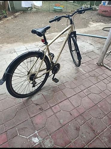 velosipet 28: Şəhər velosipedi – Salcano markası - Rəng: bej (qara detallarla) - — 3