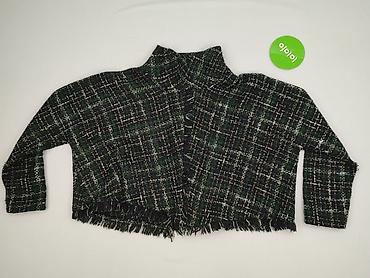 lata 20: Kurtka/żakiet damski z tkaniny typu tweed – krata w odcieniach czerni — 3