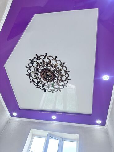 Натяжной потолок: Натяжной потолок Глянцевое, Матовое, 3D потолки Гарантия, Бесплатная консультация, Бесплатный замер — 8