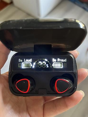 Аудиотехника: Беспроводные TWS-наушники с зарядным кейсом и LED‑дисплеем - — 2