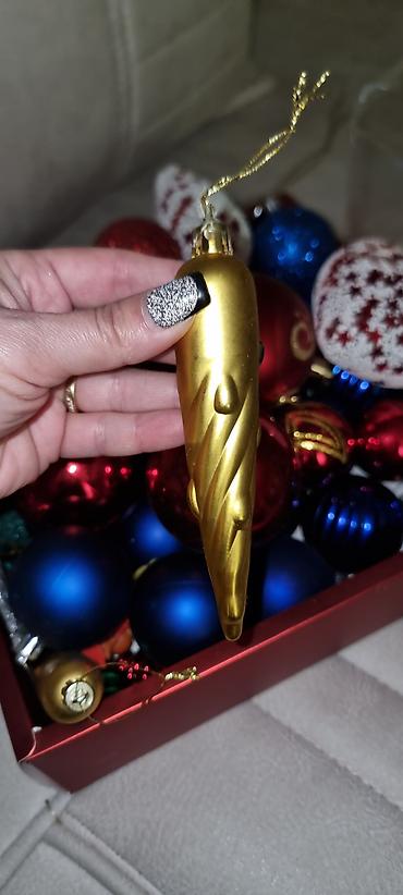 Uşaqlar üçün digər mallar: Bayram ağacı bəzəkləri dəsti TƏZƏDİR HƏRŞEY BİR YERDƏ KOROBKADA 40 M - — 5