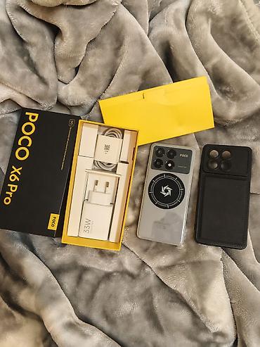 katel telefon: Poco X6 Pro, 512 GB, rəng - Boz, Sənədlərlə — 1