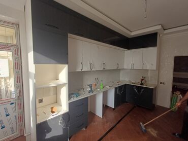 Sifarişlə dolablar: Künc dolab, Mətbəx üçün, Qarderob, Korpuslu — 5