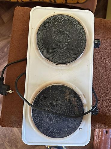 Wolf iki gözlü elektrikli plitə. Tam işlək vəziyyətdə