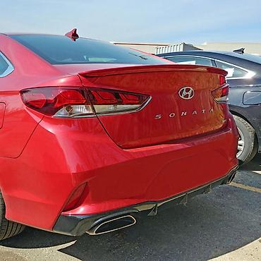 tuning: В наличии спойлер на Hyundai sonata new rise. ЦВЕТ: черный, ДРУГИХ — 1