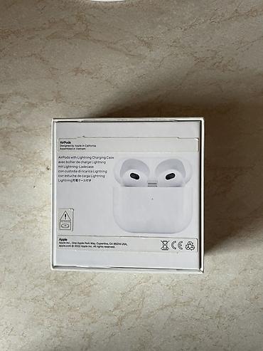 Qulaqcıqlar: Apple AirPods (3-cü nəsil) – Lightning şarj qutusu ilə İdeal — 4