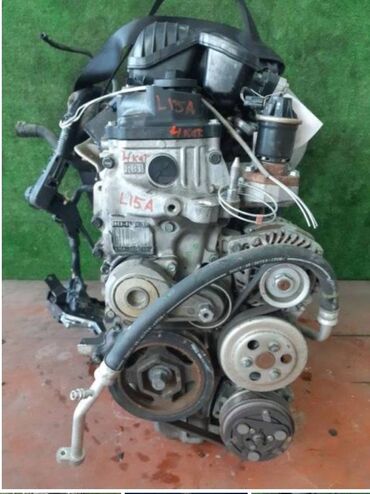 Двигатели, моторы и ГБЦ: Бензиновый мотор Honda 1.5 л, Б/у, Оригинал, Япония