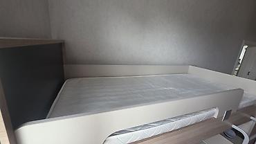 matras islenmis: Oğlan və qız üçün, İşlənmiş, Çarpayı, Matras ilə, Siyirməsiz, Laminat — 3