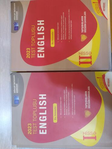 Книги и журналы: Dim ingilis-dili 1 ci və 2 ci hissə test toplusu.
(2-si birlikdə)