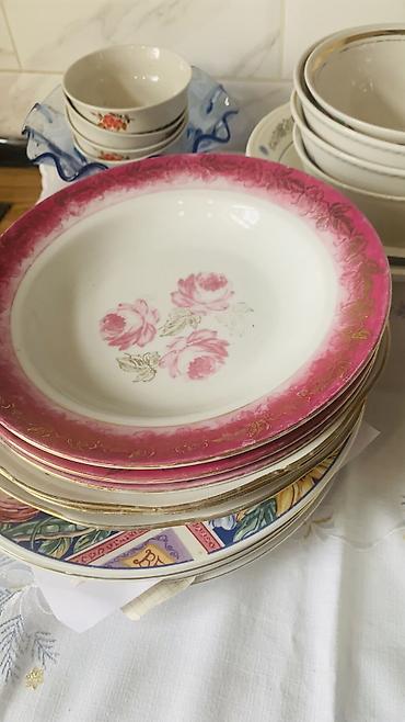 Наборы посуды: 📌📌📌Ретро-ассорти тарелки часть сервизов ( всё в отличном at lalafo.kg — 7 Наборы посуды: 📌📌📌Ретро-ассорти тарелки часть сервизов ( всё в отличном — 7