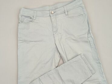 jeansowe spódniczka na szelkach: Jeansy, C&A, M, stan - Dobry