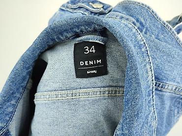 kurtka denim: DENIM JEANS, Kurtka jeansowa damska, rozmiar 2XS — 4
