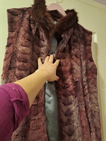 new yorker belgrade photos: M (EU 38), With lining, Mink, color - Purple