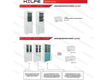 Медицинская одежда: Шкаф медицинский HILFE МД 1 1650/SG!!! Предназначен для хранения — 7