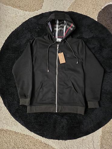 Мужская толстовка, L, Burberry, Новый, цвет - Черный