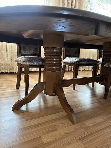 Другая мебель: Стол со стульями Стол 4 метров и 16 стульев цена 120000 состояние — 6