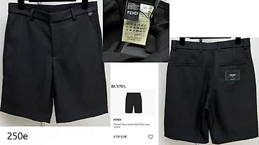 Bermude i šortsevi: Bermude i šortsevi Fendi, bоја - Crna — 22