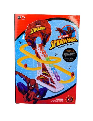 детская электрическая машина: Классная игрушка Spider Man альпинист [ акция 30% ] - супер низкие