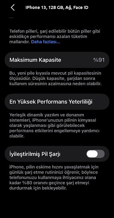 Apple iPhone: IPhone 13, 128 GB, Ağ, Simsiz şarj — 7