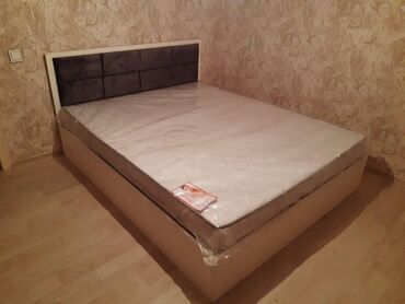 Çarpayılar: Yeni, İkinəfərlik çarpayı, Matras ilə, Azərbaycan — 3