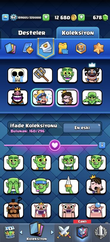 Digər: Clash Royale oyun hesabı Şəkillərdə demək olar hər şey göstərilib — 15