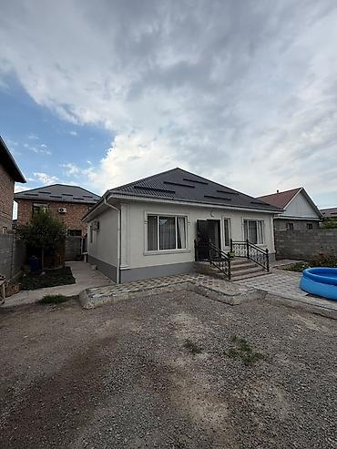 двор: 🏡 Продаётся новый дом в Ак-Ордо-2! 🚗 Всего 200 метров от ул. Гагарина — 2