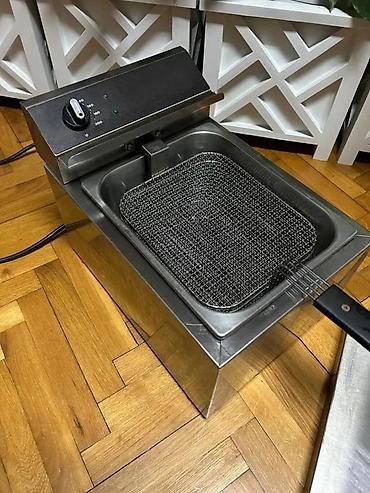 Ostali kuhinjski aparati: Profesionalna friteza od nerđajućeg čelika sa jednom kadom - — 5