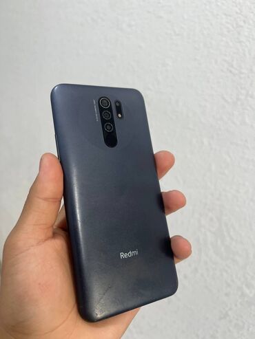 самсунг 33: Redmi, Redmi 9, Б/у, 64 ГБ, цвет - Серый, 2 SIM
