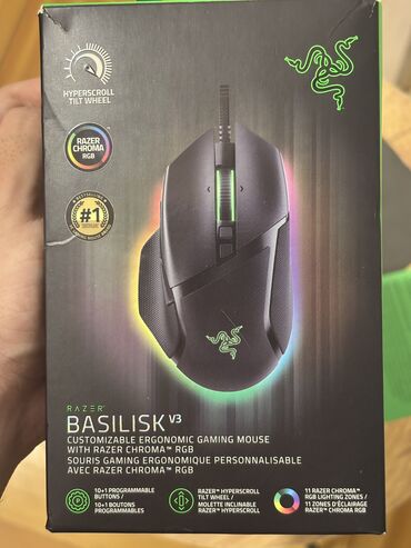 miki maus şəkilləri: Razer Basilisk V3 Oyun siçanı Zapcast kimi satılır işlək deyil