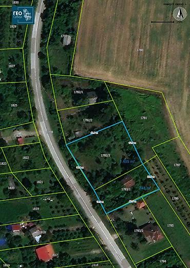kuce izdavanje beograd: Na prodaju plac, Građevinsko zemljište parcela 1782/3 (ukupno 1.405 — 1