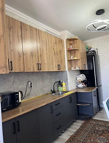 flat osh: 2 комнаты, 60 м², Городская больница №4 (ул. Айни) Элитка, 4 этаж, Евроремонт — 5