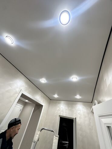 Натяжной потолок: Натяжной потолок 3D потолки, Глянцевое, Матовое Бесплатная консультация, Бесплатный замер, Гарантия — 21