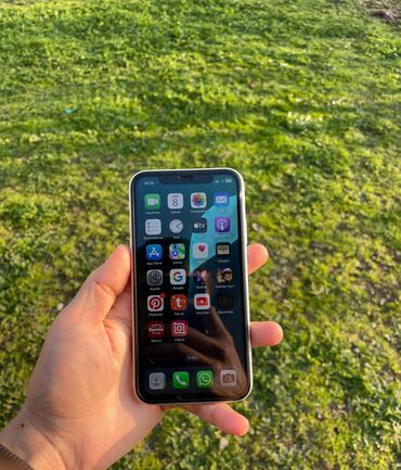 telefon satiwi: IPhone 11, 128 GB, Ağ, Face ID, Simsiz şarj