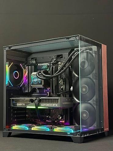gaming computer: ➡️Render PC – | Core i9 14900KF 6.00 GHZ | RTX 5070 Ti 16GB | 32GB — 3
