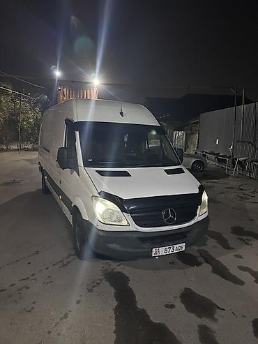 спринтер дубль кабина двух скат: Легкий грузовик, Mercedes-Benz, Стандарт, 3 т, Б/у — 8