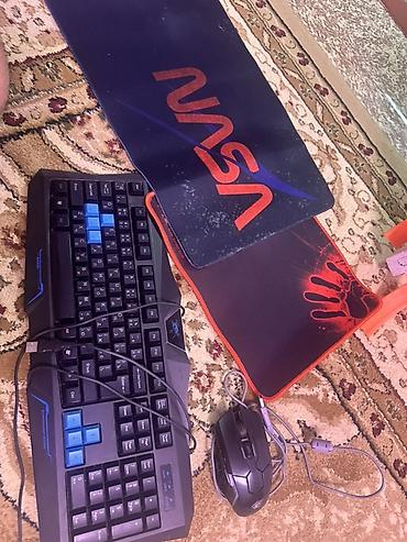 apple 16 pro: Игровой комплект периферии для ПК: - Проводная клавиатура — 1