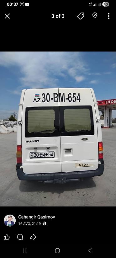 Ford: Ford Transit: 2.4 l | 2001 il 431000 km Van body type — 3