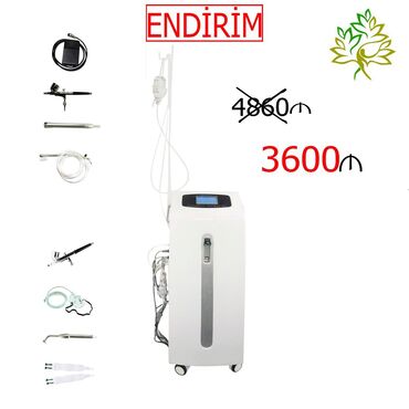 3557 elan | TIBBI MƏHSULLAR: Oksigen Jet Peel -Kosmetoloji aparat--Almaz mikrodermabraziya-Oksigen