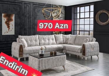 Divan və kreslo dəstləri: Yeni, Künc divan, Divan, Bazalı, Açılan — 11