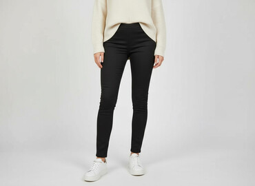 Legginsy: Leggings, Legginsy Eleganckie damskie, rozmiar M