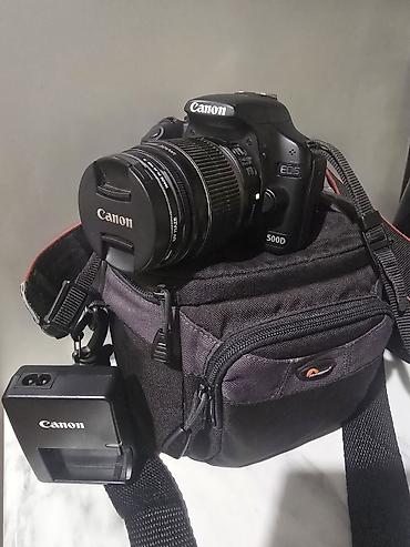 canon 500d: Canon EOS 500D DSLR fotoaparat dəsti və 16 GB liq uaddaş kartı — 2