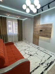 бишкек квартира дом: 1 комната, 55 м², Элитка, 3 этаж, Дизайнерский ремонт