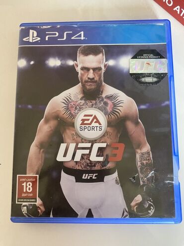 Видеоигры и приставки: PS4 EA Sports UFC 3- Oyun Diski Oyun tam orijinaldır ve yaxşı